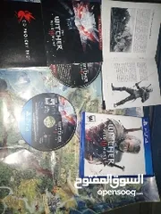  5 سي دي The Witcher wild 3 hunt ps4. بسعر حرق