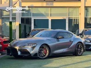  1 TOYOTA  SUPRA GR GCC 2023 service history  Zero accidents  full option