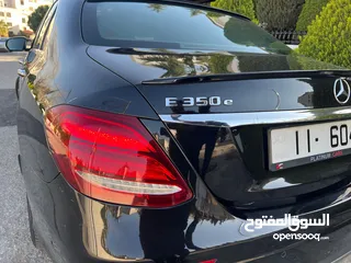  6 مرسيدس اي كلاس بلج ان هايبرد 2018 Mercedes E350e Plug In Hybrid AMG Line