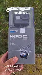  6 للبيع GoPro HERO5 Black مع الكفر و شاحن او تبديل بي بليستيشن 4