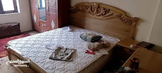  2 غرفه النوم خارجي مع الفرش مستخدم نظيف