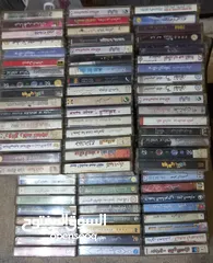  13 اشرطه كاسيت واسطونات وسيديات بدينار