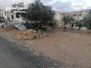  17 ارض سكنيه في ابو نصير، قراية 800 متر تقع على شارعين أمامي خلفي، منسوب خفيف، بعد مستشفى الرشيد