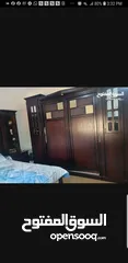  1 غرفة نوم مستعملة بحالة جيدة للبيع لون بني