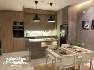  1 شقة مفروشة بتصميم عصري أرقى مناطق عبدون اعلان رقم (O410)