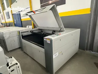  6 ماكينة قص ليزر  دبل هيد (Co2 Laser 1610)