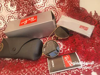  3 نظارة ريبان اصليه 100% مستعمله اخت لجديده