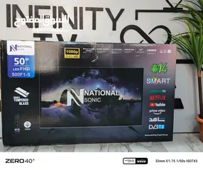  1 شاشة 50 انش 4k smart اقوى عروض على تشكيلة شاشات 50 انشمع قاعده جداريه عرض لمدة أسبوع فقط