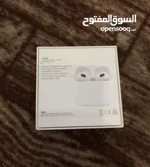  1 سماعه AirPods آخر إصدار غير مستعملة