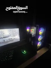 3 كمبيوتر العاب gaming computer قوي وبحالة الوكالة ممتاز جدا