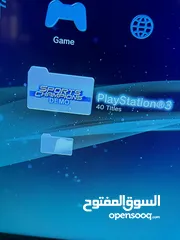  4 بلايستيشن 3 للبيع( اكثر من 40لعبه)