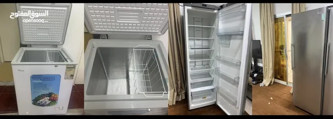  5 Fridge and freezer both 700