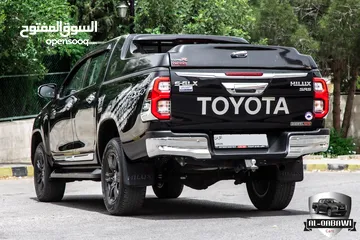  3 Toyota Hilux 2021    البكب وارد و بحالة الوكالة و قطع مسافة 83,000 كيلو متر