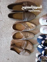  17 احذية اشكال الوان كلو مستعمل بحالة جديدة