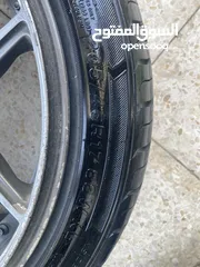  3 طقم جنط  فيزو مع كوشوك وكاله  للبيع