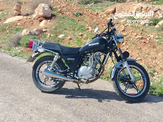  2 سوزوكي جي ان 125 ممشى 26 الف فحص كامل Suzuki GN125 2022