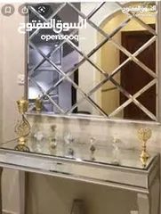  17 تفصيل جميع انواع الديكور خشب مرايا زجاج طاولات