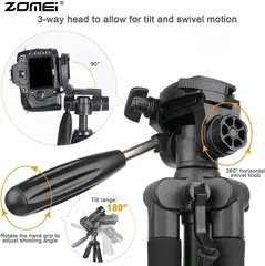  4 ترايبودZOMEi Q111 Portable Aluminum Tripod Stand