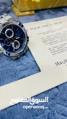  8 #Maurice_Lacroix SWISS MADE   موريس لاكروا.. البراند السويسري الفاخر حجم 44 كرونو قراف