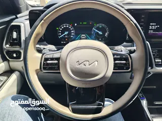  20 كيا سورينتو هايبرد ترخيص 2022  ماتور 1600 هايبرد 4*4 بقوة 240 حصان