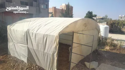  1 خيمة معرش بيت بلاستيك