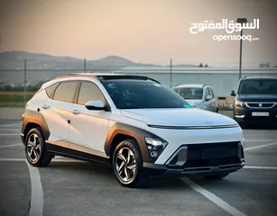  5 هونداي كونا  هايبرد (بنزين+كهرباء )  الشكل الجديد  فل الفل مميز بدون فتحة 2023/