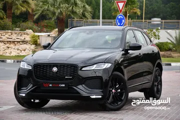  1 جاكوار F PACE R DYNAMIC موديل 2023 مواصفات خليجيه