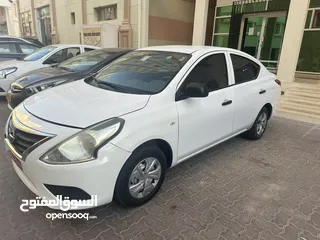  18 تأجير نيسان فيرسا شهري 6ريال  Rent a car for 6 rials monthly