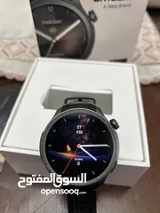  18 ساعة اميزفيت بلانس بحالة الوكالة (بالكرتونة) معها كامل اغراضها Amazfit Balance