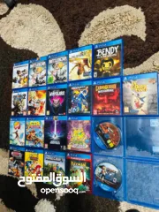  2 سيديات ألعاب بلاسيتشن 5/4