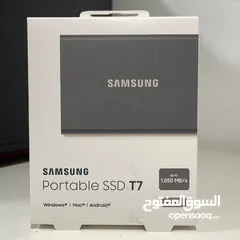  1 هادرات محمولة مساحات وموديلات مختلفة بسعر الجملة Portable HD/SSD WD/Samsung