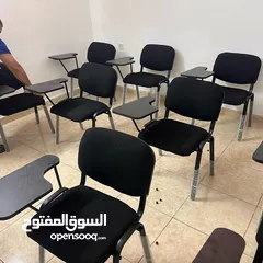  7 كرسي طلاب عملي ومريح للدراسة والجلسات الطويلة! سطح كتابة جانبي ثابت