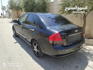  3 كيا سيراتو ترخبص 2007/فل الفل  جولد/فحص كراتين