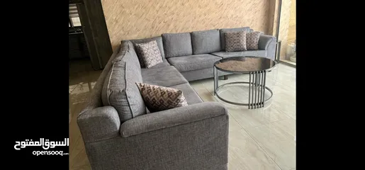  4 شقه مفروشه للابجار الزرقاء الجديده