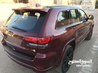  13 جيب كراند شيروكي وارد أمريكي موديل 2021 رقم أربيل بأسمي حادث سرقة Jeep grand Cherokee 2021