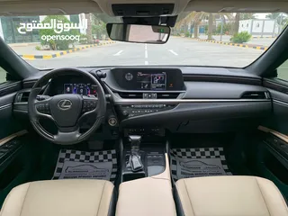  14 لكزس ES350 موديل 2019 بحالة وكاله