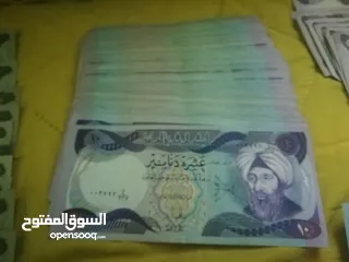  6 عملات عراقية فئة 5 دنانير و10 دنانير و25 دينار بحالة جيدة جدا