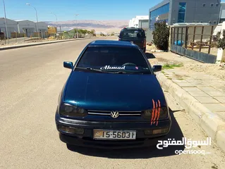  1 جولف mk3 موديل 1993 متور سمي 1600 للبيع او للبدل