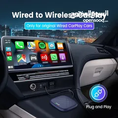  6 جهاز Carlinkit الغني عن التعريف للشاشات التي تعمل بنظام CarPlay.