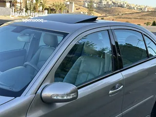  28 Mercedes E200 2004 ( Avantgarde ) Full option وارد الوكالة فحص كامل