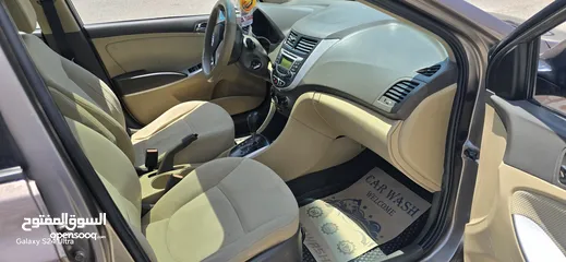  8 للبيع أكسنت 2014 فل مع فتحة أعلى صنف بسعر ممتاز