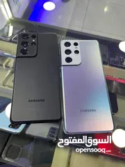  2 مستعمل Samsung S21Altra 5G رام اساسي 12 جيجا 128 و 256 متوفر عربي وامريكي هدية شاحن وكفر متوفر توصيل