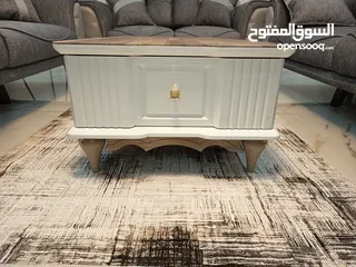  1 طاولة وسطيه خشب صولد أصلي من شهوان استيراد تركي