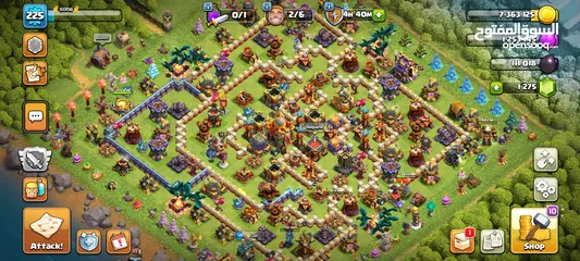  1 قرية كلاش اف كلانس تاون 16 شبه ماكس