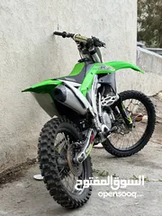  12 Kawasaki kx450f فل كرس حبه وحيده بل اردن