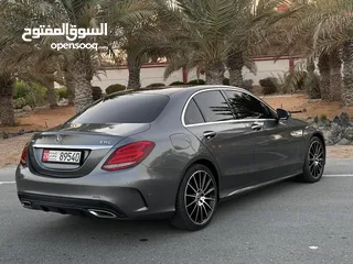  3 Mercedes C 200 2018 model Gcc Full specifications panorama 5 cameras