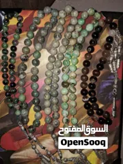  2 مسابيح احجار كريمة نادرة