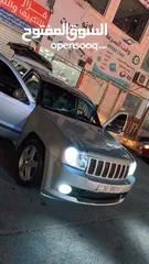  6 جيب شيروكي موديل 2007 ماتور 3700محوله srt فل الفل  من انظف الجيبات  ممكن البدل على بي ام 46