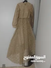  2 فساتين سهره طويله عدد اثنين
