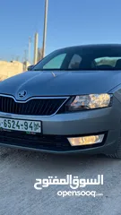  8 سكودا ربيد موديل 2014_غيار عادي_ماتور 1600تربوا-اصل برايفت السيارة صلاة النبي نظيفة